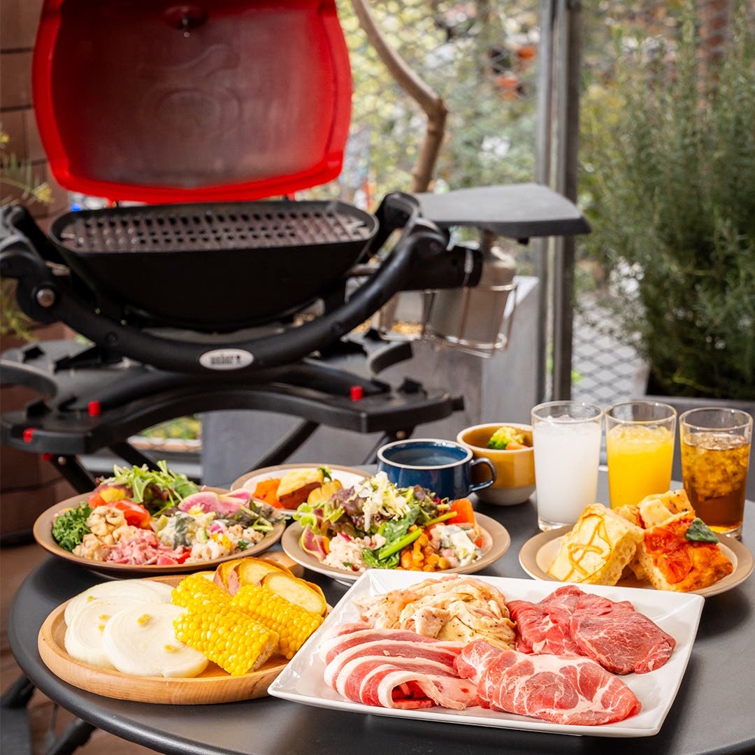 テラスBBQプラン/ビアガーデン付き