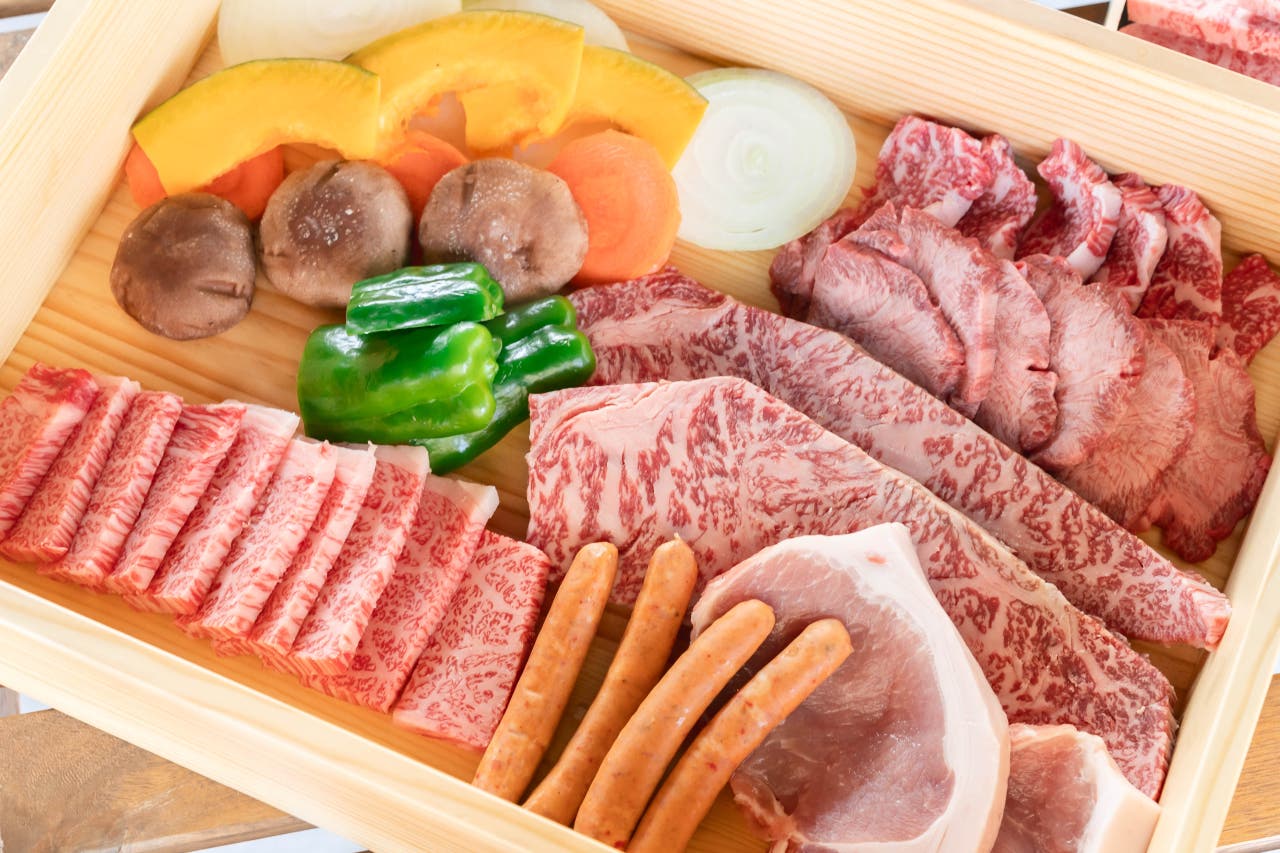 【オプション】手ぶらBBQランチセット/スタンダードコース