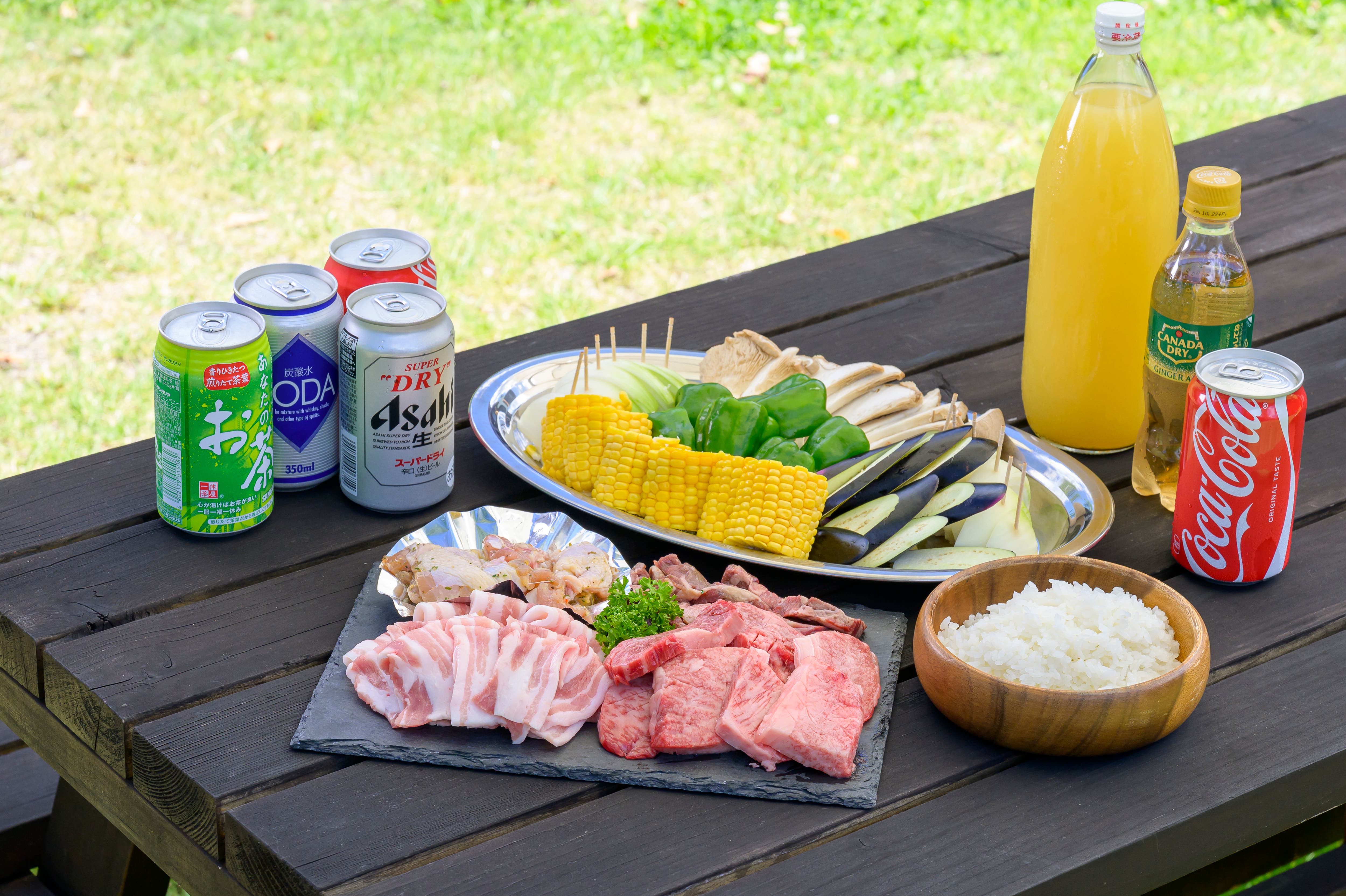 手ぶらBBQ/プレミアムプラン