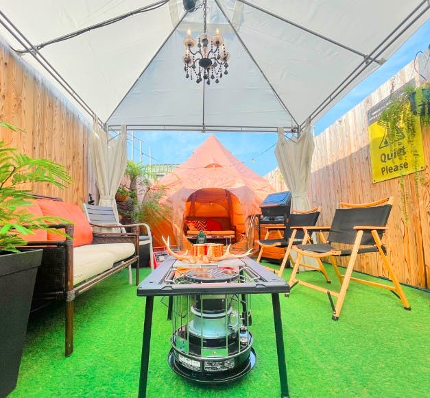 Glamping BBQ/SHORT PLAN