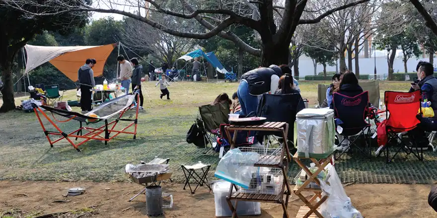 辰巳の森海浜公園BBQ場の1枚目画像