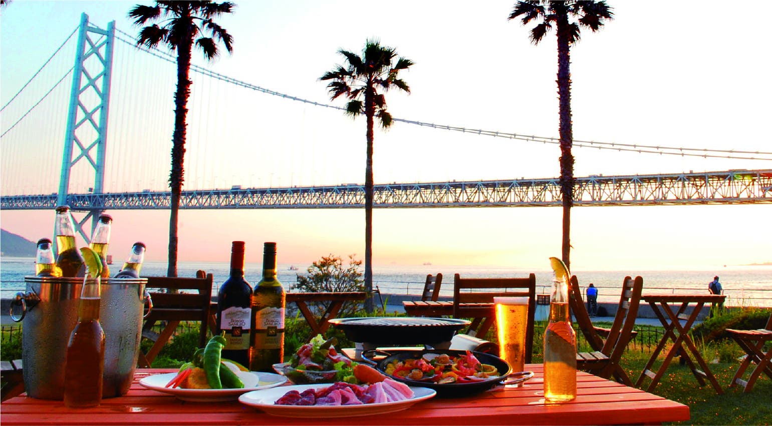 【平日TIME】Sunset Terrace BBQ/スタンダードプラン90分飲放付！