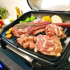 【お手軽手ぶらBBQお肉食べ放題コースxタコスパーティー】飲み放題付！