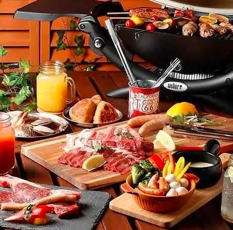 1番人気BBQコース/2時間飲み放題付き