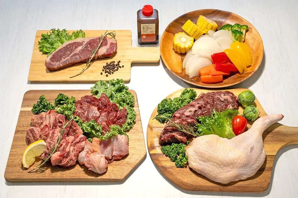 【手ぶらで楽々BBQ】プレミアムBBQセット