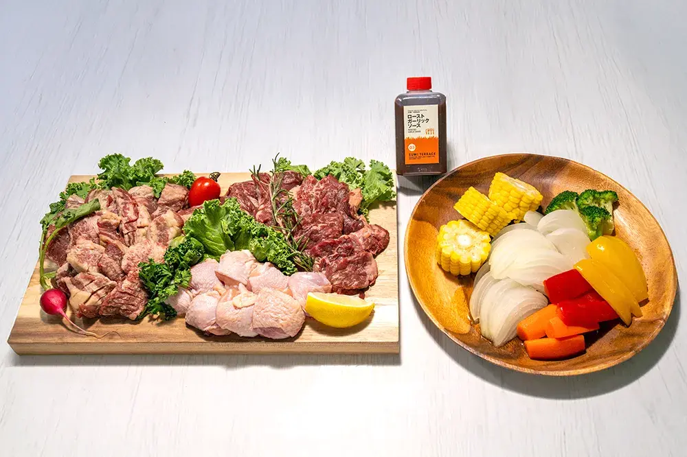 【手ぶらで楽々BBQ】スタンダードBBQセット