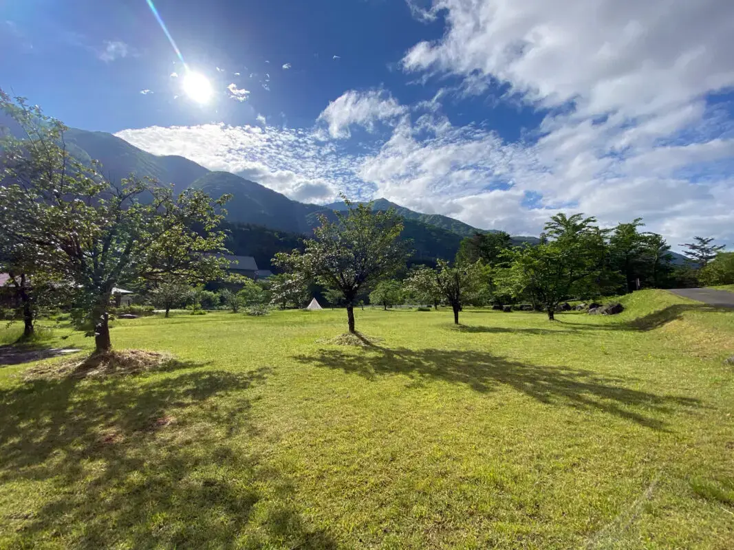 さくら街道白川郷ひらせ温泉キャンプサイトの1枚目画像