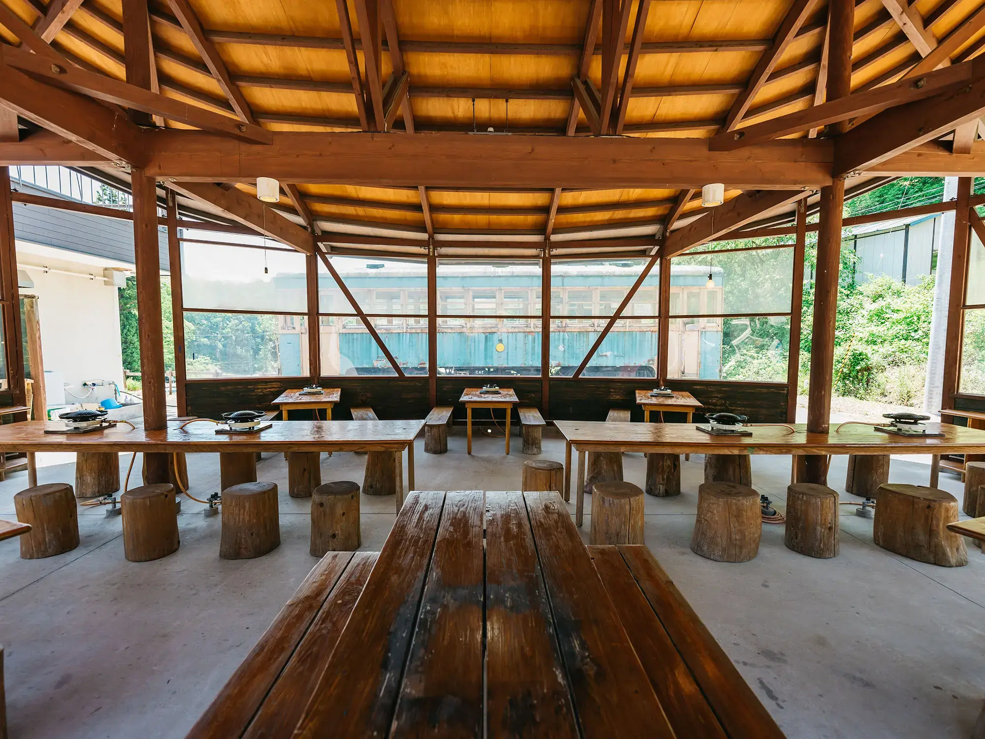 霊山こどもの村バーベキューハウスの2枚目画像