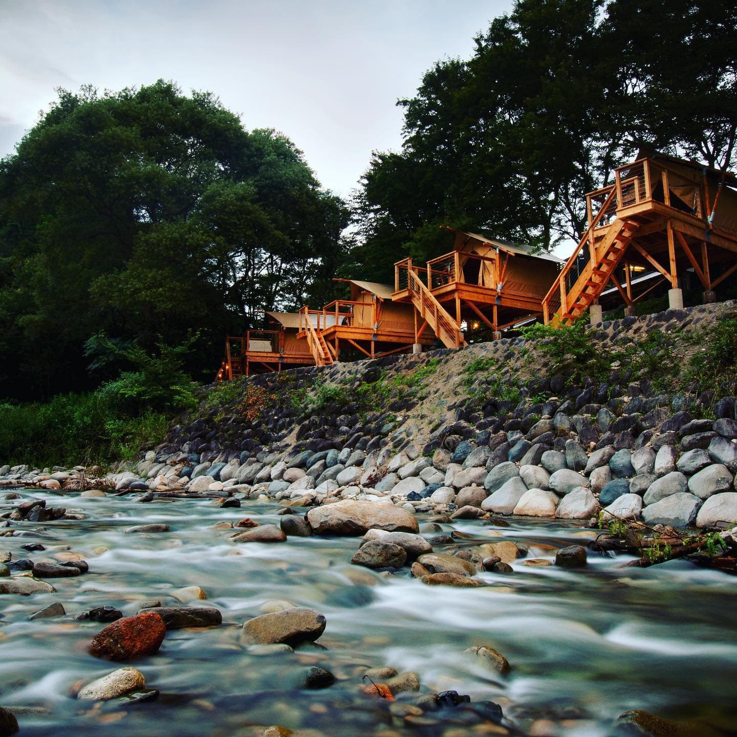 Minakami Glamping - Canyons Riverside Oasisの3枚目画像
