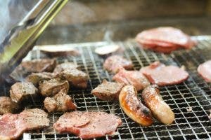 バーベキューの網