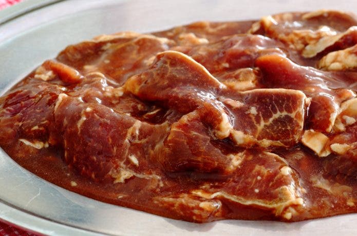 肉　漬け込み