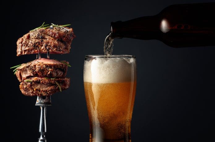 酒と肉の相性