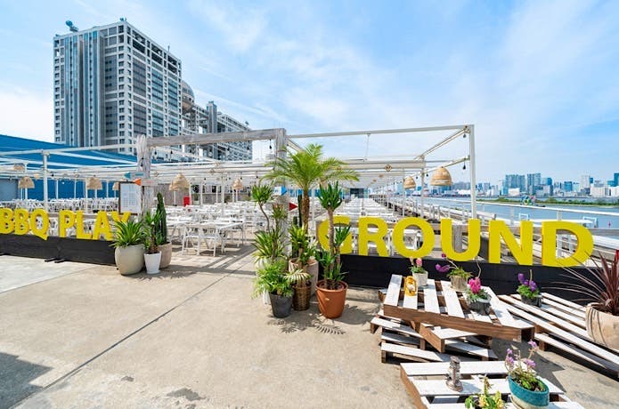  BBQ PLAY GROUND お台場デックス東京ビーチのバーベキュー場