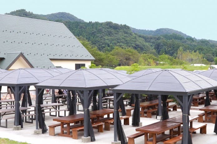 ENGLISH GARDEN ローザンベリー多和田のバーベキュー場