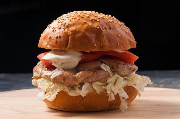 チキンバーガー