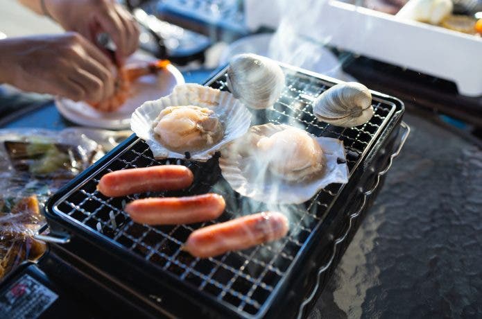 バーベキューの料理