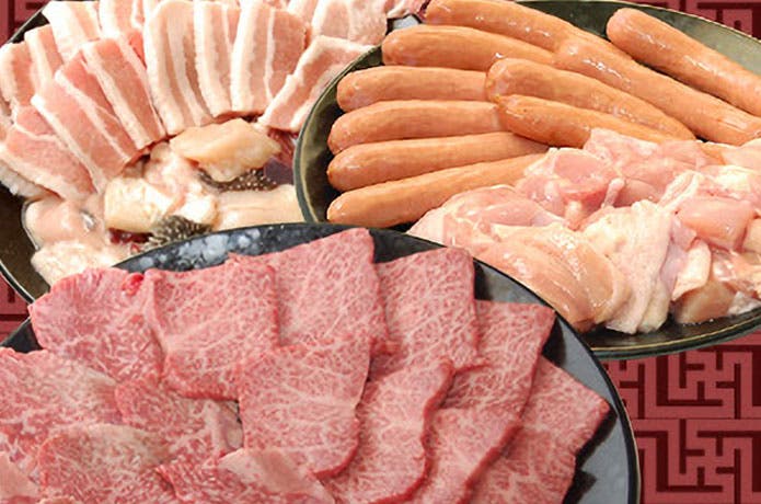 BBQ満福福岡のセット