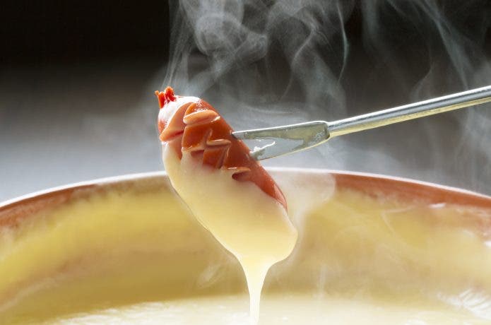 チーズフォンデュ