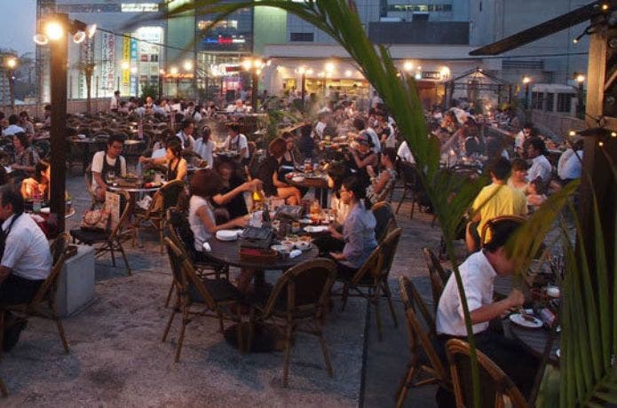 アトレ川崎 肉食べ放題BBQビアガーデン ～アジアン・エスニックBBQ～