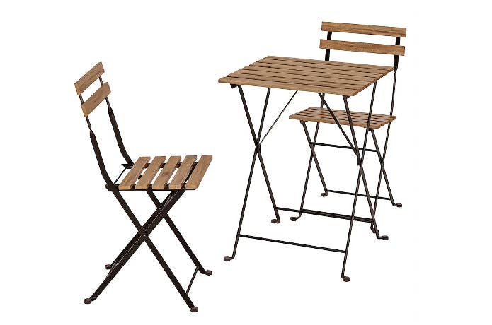 テルノー テーブル＆チェア2脚 屋外用