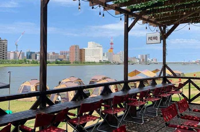 やすらぎ堤 Riverside Cafe & BBQ Garden PIQNIQ