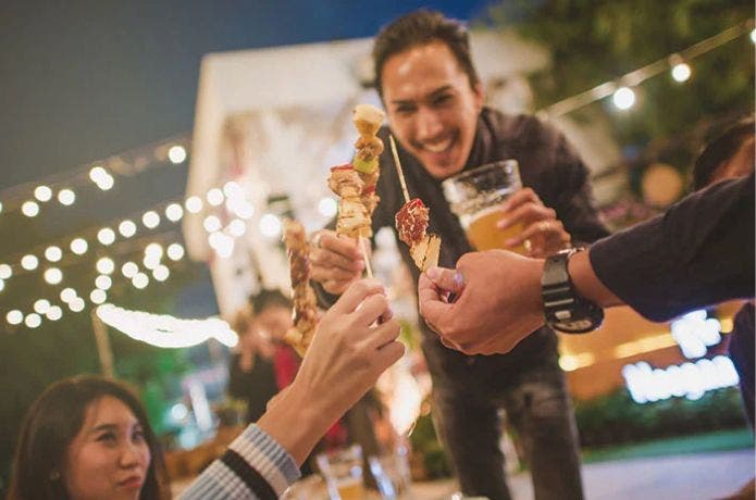 ルーフトップテラス【ババババーベキュー】&スタンディングバーのプロモーション