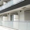 集合住宅のベランダ 