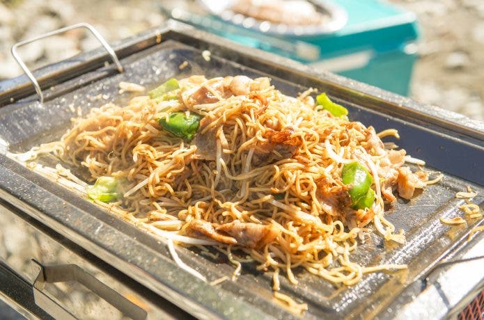 鉄板の焼きそば