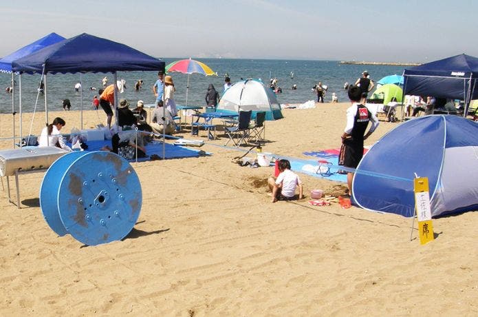 的形海水浴場