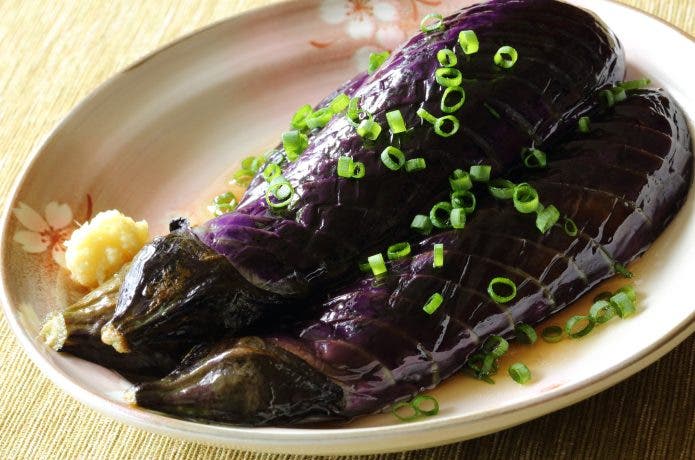 ナスの焼きびたし