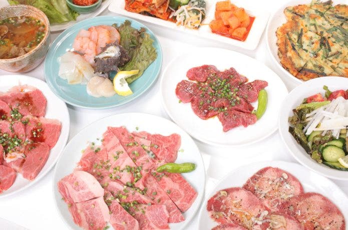 肉の食べ放題